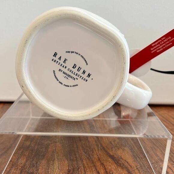 Rae Dunn Artisan Collection XOXO Mug White Black Valentine's Day Gift - Picture 4 of 4